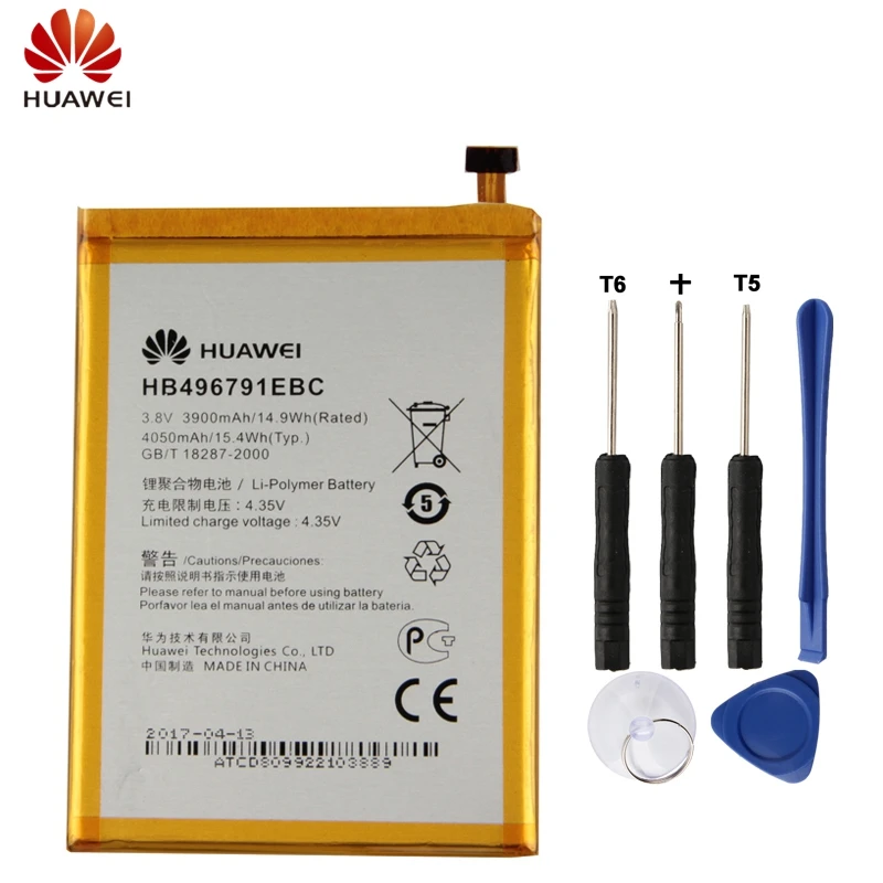 

HuaWei Original HB496791EBC Battery For Huawei MATE 1 Ascend MT2-L05 MT1-T00 MT1-U06 MT2-L02 Replacement Phone Battery 4050mAh