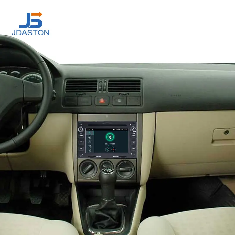 Cheap JDASTON ANDROID 9.1 Car DVD Player For VW Volkswagen PASSAT B5 MK5 GOLF POLO TRANSPORTER 2 Din Car Radio Multimedia GPS Navi RDS 5