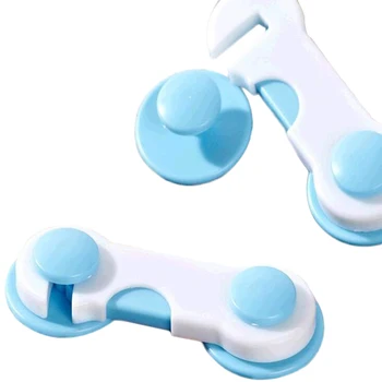 

Safety Care Protect Plastic Lock Pink Blue Cover 10Pcs 1 Set Baby Drawer Lock Todder Child Kids Door Drawers Wardrobe Cabinet