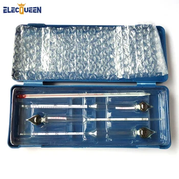 

Hydrometer Vinometer Alcohol Meter Tester Thermometer, 0-100% Three Pieces alcohol tester & One thermometer,Homebrew Tester