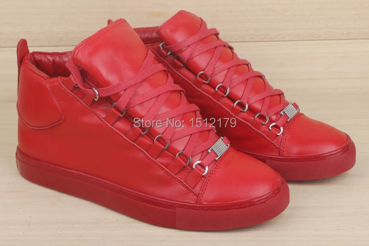 expensive red sneakers
