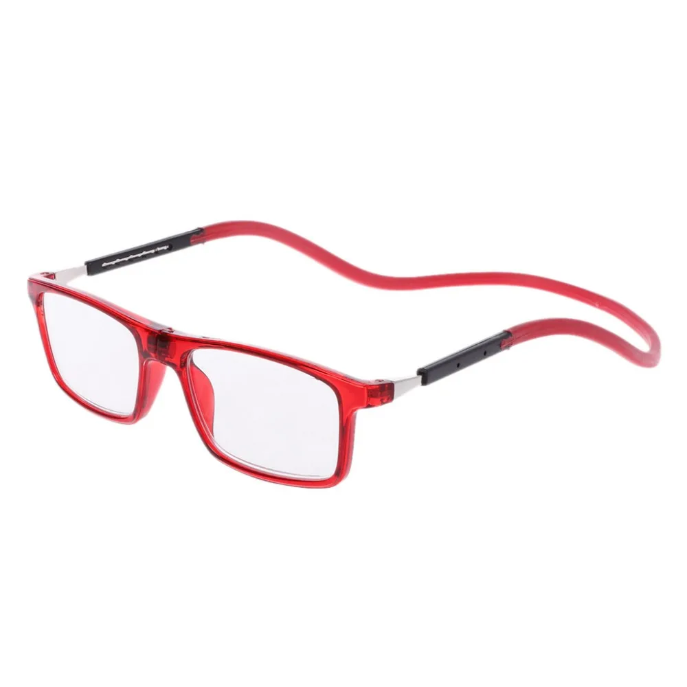 Presbyopia Magnet Presbyopic Reading Glasses Adjustable Hanging Neck Unisex Magnetic +1.00 To +4.00  