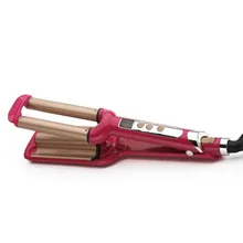 Professional hair Curler Triple Barrels Hair Roller Electric Curling Irons Deep Wave styling Tools