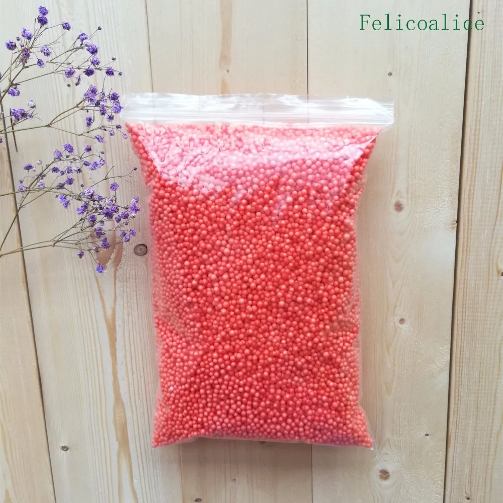 Bolas de Neve Acessórios de Partículas de Lama Contas de Espuma para Enchimento para Faça Bolsa Faça Você Mesmo Lodo Pequeno Minúsculo Suprimentos 2 Floam -4mm 250 g - 12 Acessórios de Partículas de Lama Lodo Pequeno