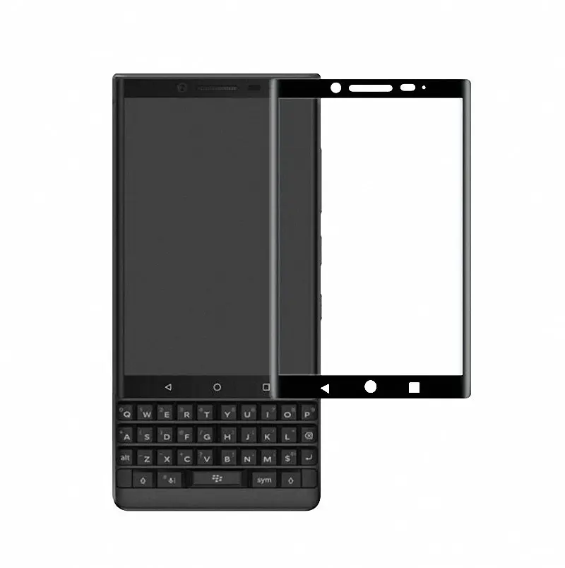 3D 9H полное покрытие закаленное стекло протектор экрана для BlackBerry KEY2 LE для BlackBerry KEY2 KEYtwo Athena стеклянная пленка