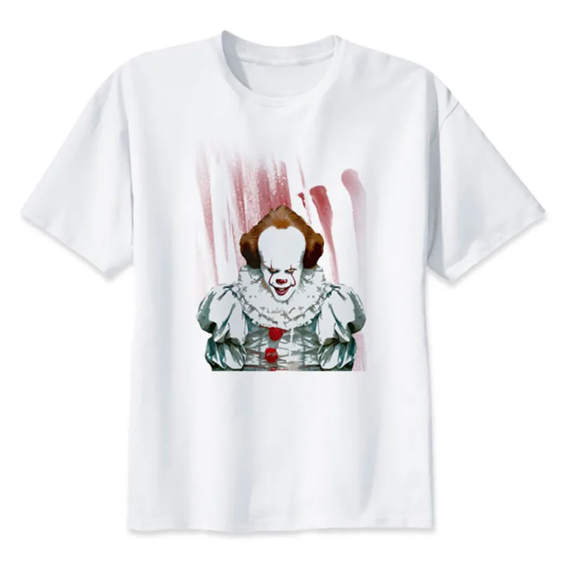 Это клоун Pennywise Футболка мужская летняя футболка мальчик с принтом аниме