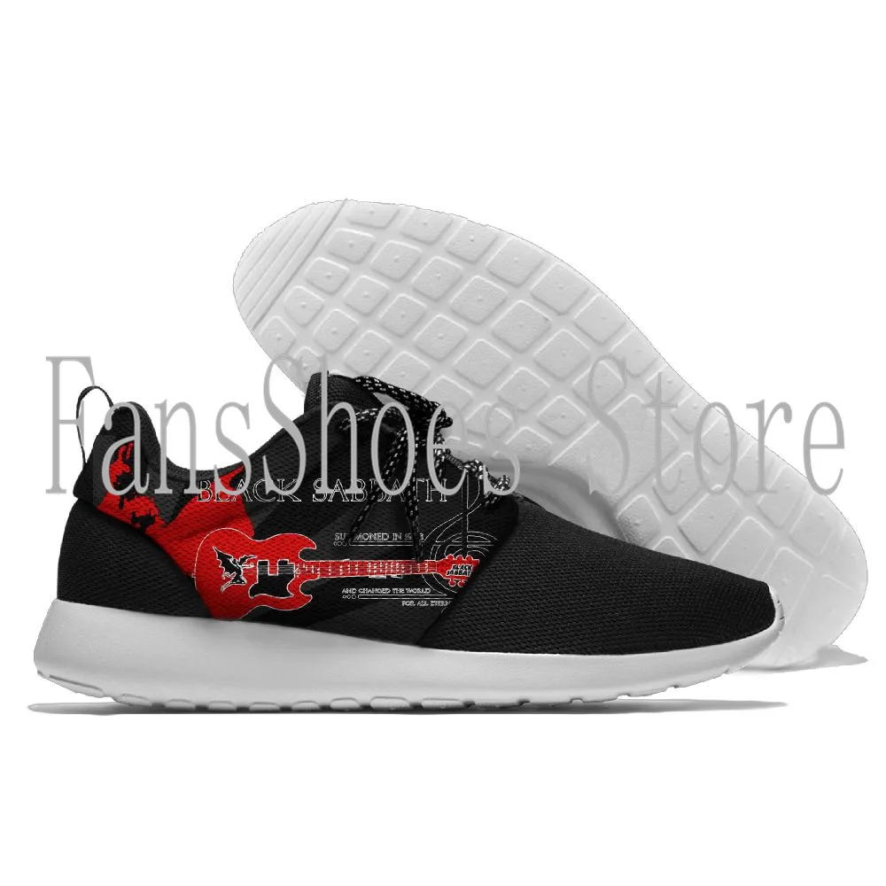 

Hot Sale Running Shoes For Men Lace-up Athletic Trainers Black sabbath Sports Male Shoes Outdoor Walking Sneakers