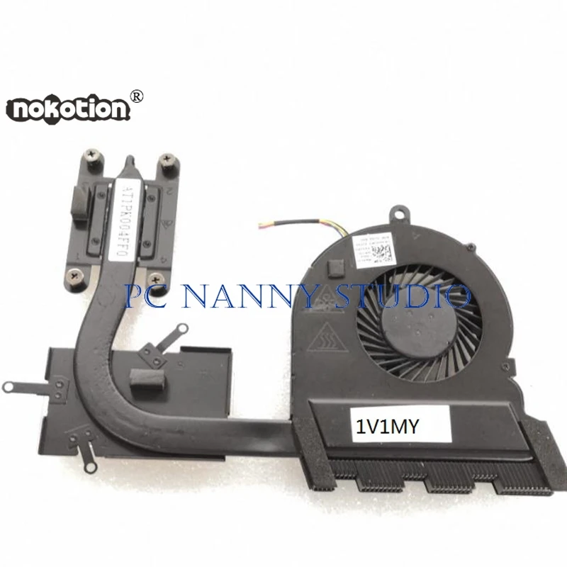 NOKOTION подлинный для Dell Inspiron 15 5565 1V1MY 01V1MY радиатор и вентилятор протестированы Быстрая