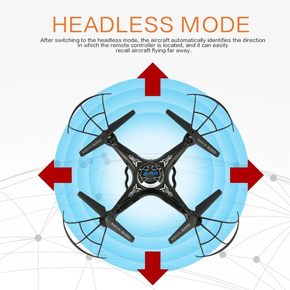 3MP Камера Quadcopter самолета Headless режим дистанционного Управление вертолет мини Drone Quadcopter с высокое качество