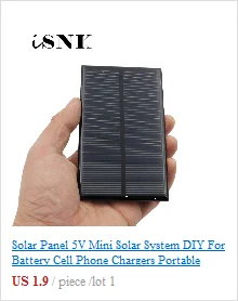 50 шт./лот поликристаллические Кремниевые Солнечные панели Sunpower Painel Cells DIY зарядное устройство солнечный борд 52*39 мм 0,5 В 0,33 Вт