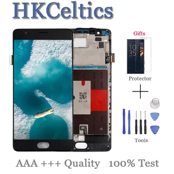 

For Oneplus 3 Lcd Screen Oneplus 3T Display+Screen Tested Screen With Frame 5.5'' Replacement For Oneplus 3T A3010 A3000 A3003