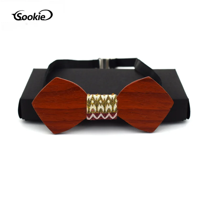 

Wood bow ties for men red wedding dress party wooden fashion christmas gift kelebek cravate pour homme stropdas pajarita hombre