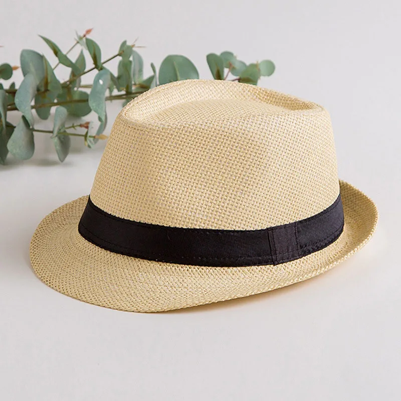 6 Панама шляпа складная Fedora шляпы для женщин и мужчин короткие соломенная шляпа с полями пляжные Защита от солнца летние каникулы Джаз Stro Hoed - Цвет: 6