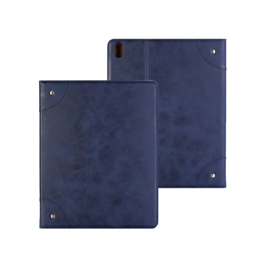 Чехол для iPad Pro 12 9 2018 чехол из искусственной кожи в стиле ретро с откидной