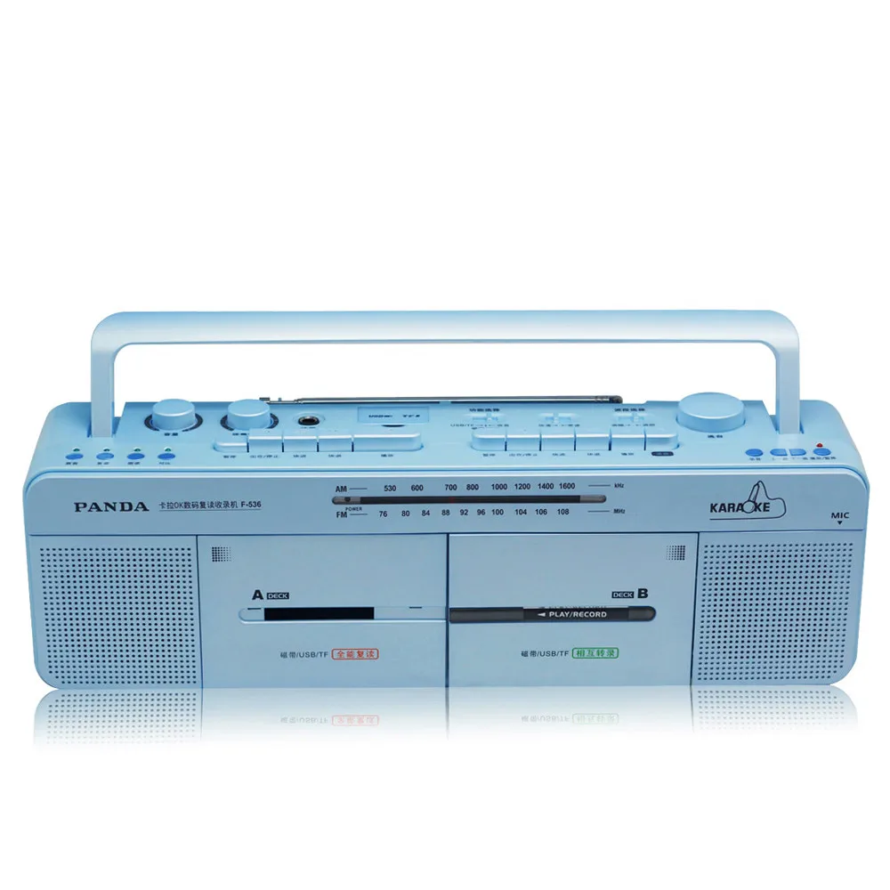 PANDA F-536 рекордеры FM радио двойной карты ленточный ретранслятор u диск MP3 play - Цвет: 109.99