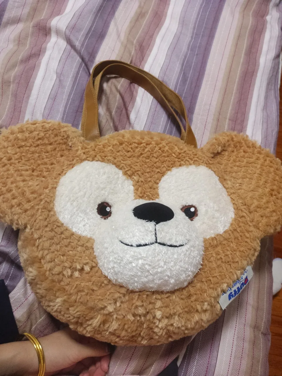 Аниме 45 см медведи duffy и Shelliemay мордочкой медвежонка плюшевая мягкая сумка с