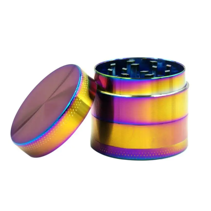 Buy Grinder Weed 4 layer Aluminum Hand Crank Herb