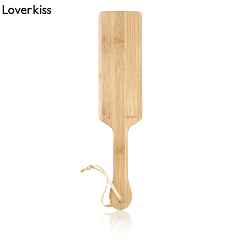 Шлепки Loverkiss из натурального дерева бамбуковый для пар шлепки женщин БДСМ