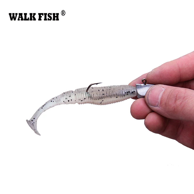 Рыболовные крючки Walk Fish, 5 шт./лот, 3,5 г, 5 г, 7 г, 10 г, 14 г, 20 г, свинцовая головка, крючок, приманка, джиг, головка, разноцветные рыболовные снасти, крючки