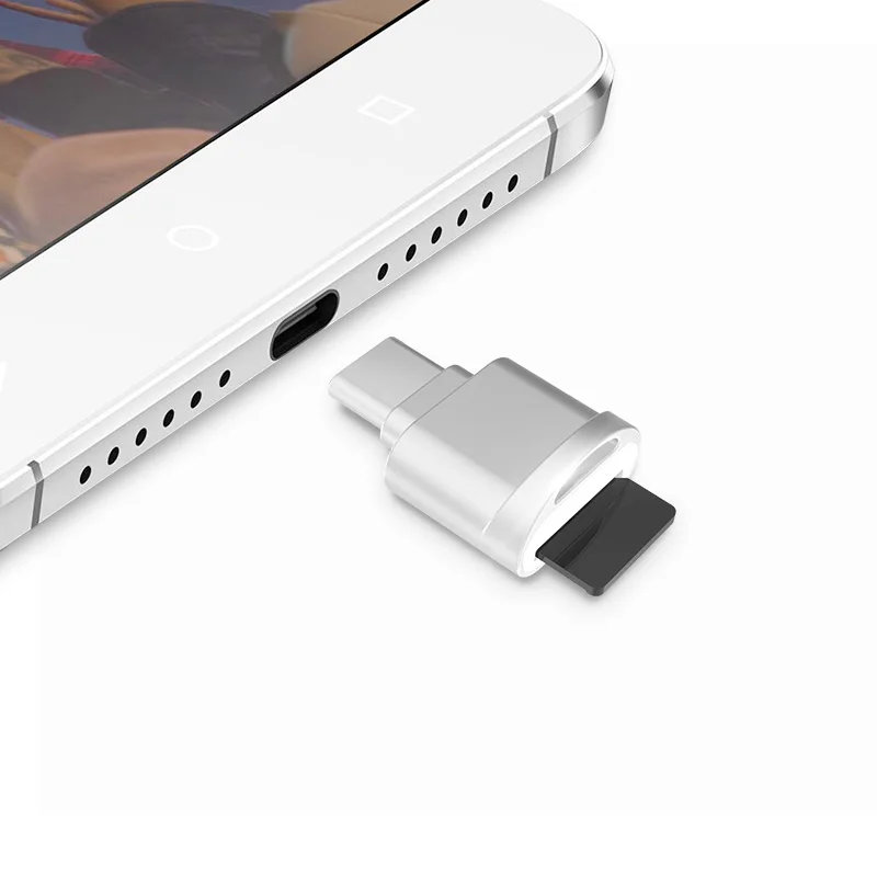 Устройство для чтения Micro SD TF карт памяти USB 3 1 типа DM Macbook или смартфона с