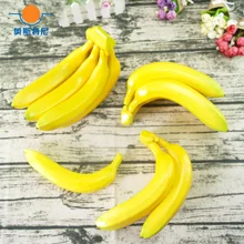 20 см длинные искусственные фрукты пластиковые поддельные фрукты искусственный банан и Искусственный пластик поддельные банан