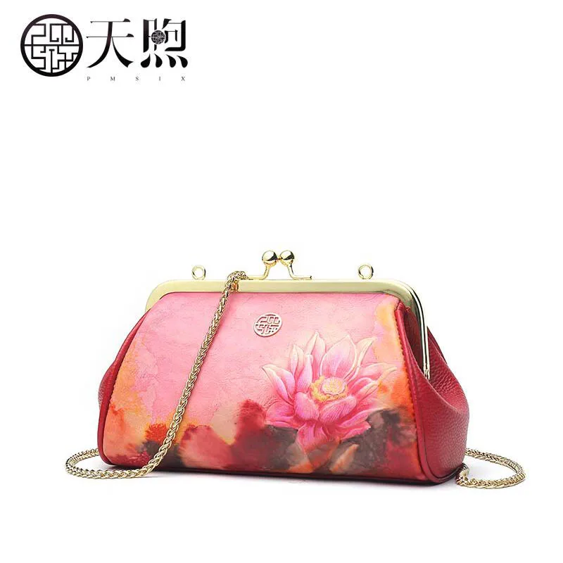 

PMSIX 2019 New women leather bag handbags women famous brands fashion Embossed buckle women leather shoulder crossbody bags