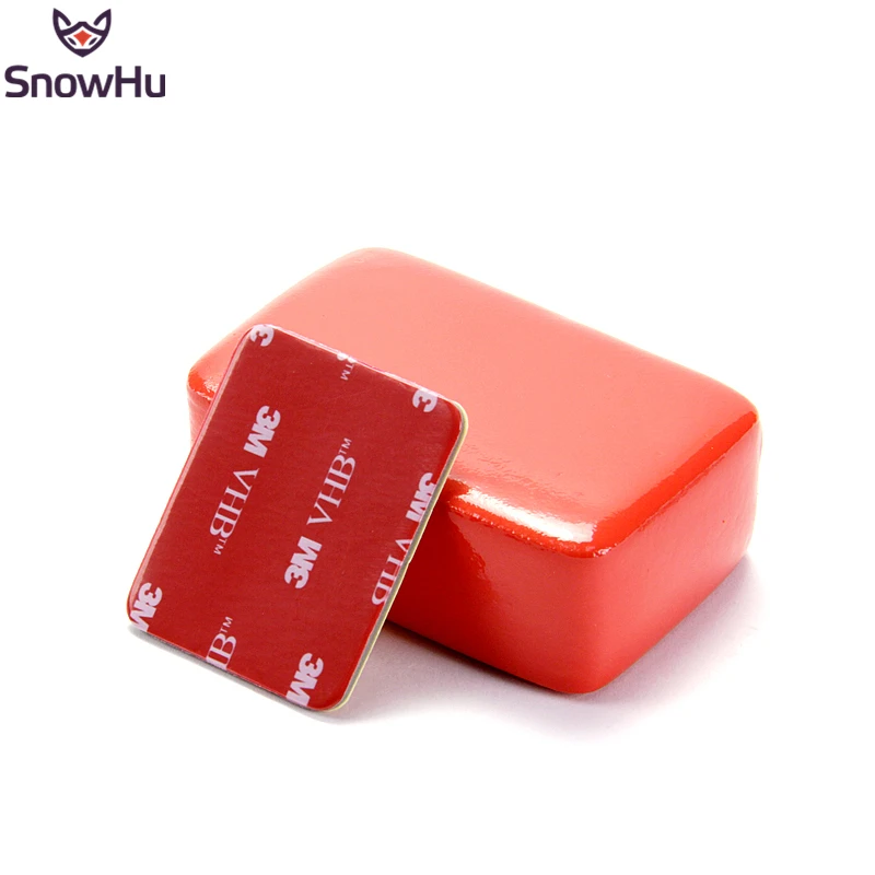 SnowHu аксессуары для GoPro плавучая губка с наклейкой на клейкой основе Gopro Hero 10 9 8 7 6 5 4