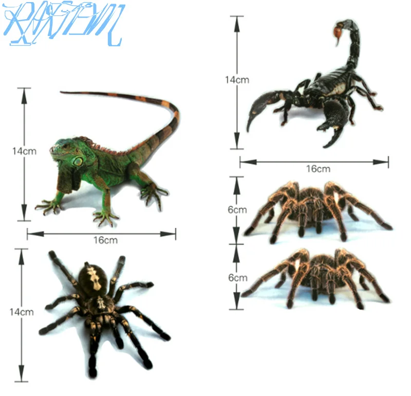3D Автомобильная наклейка животные бампер паук Гекко скорпионы для Lexus NX IS ISF GS RX RX300 RX350 ES IS250 ES350 LX570 CT200