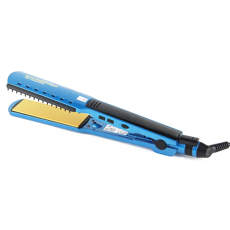 

High quality professional Hair Straightener Flat iron Iron adjust temperature wet and dry Fast Heat Not hurt hair