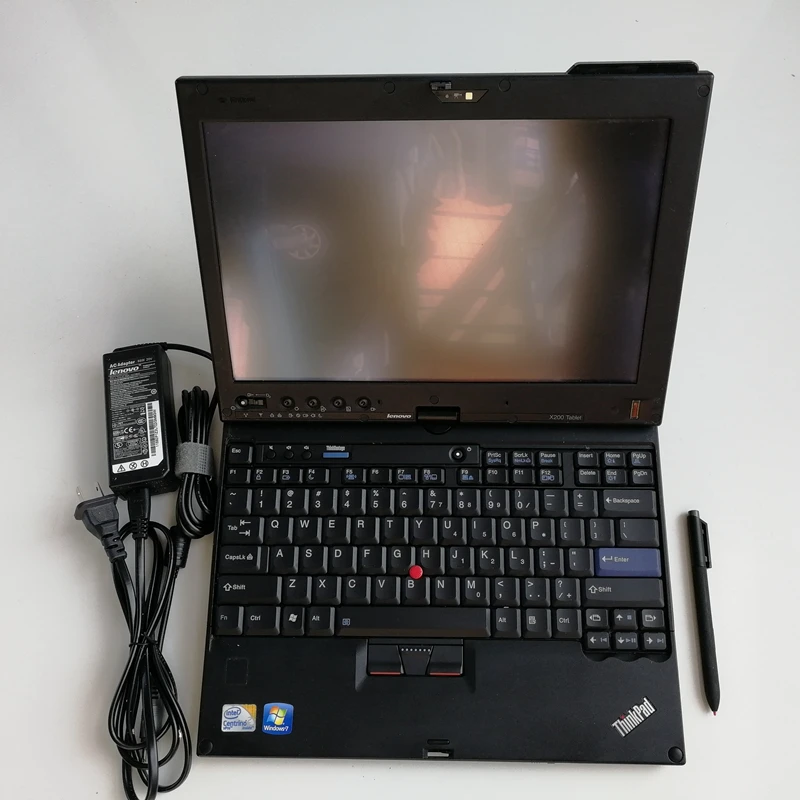 Авто диагностики ноутбука x200t для lenovo thinkpad tablet9300 4G сенсорный экран используется без hdd работает для mb c4 c5 c3 icom a2 next