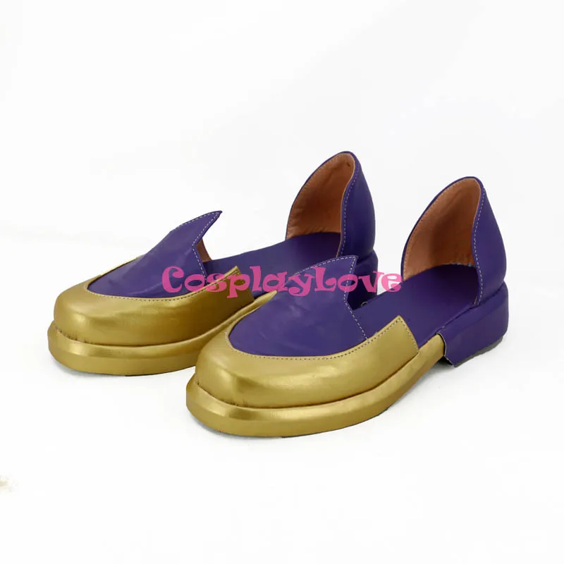 Fate Grand Order Caster Gilgamesh Golden Purple Cosplay Shoes Boots Newest Custom Made For Halloween Cosplaylove (2)
