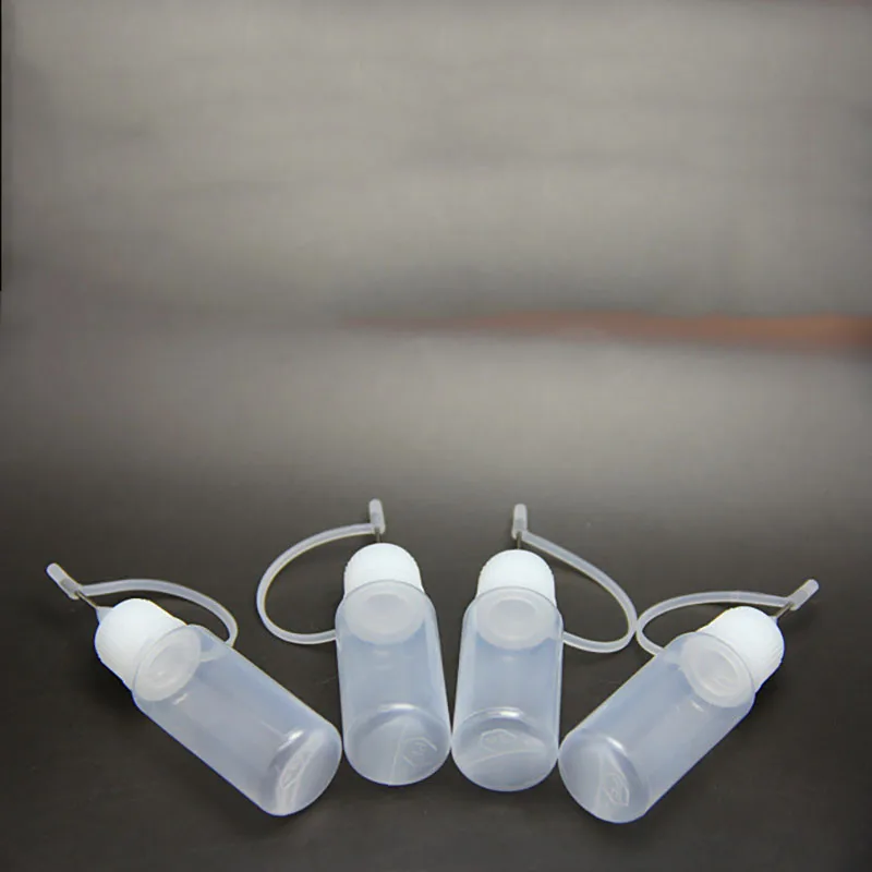 

xfkm 2Pcs/lot 10ml plastic liquid bottle Electronic cigarette dropper bottle ecig oil empty e liquid bottle needle liquid