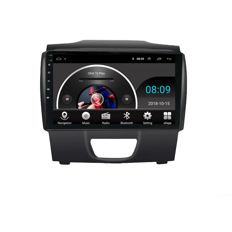 Clearance 9" 2.5D IPS Android 8.1 Car DVD Multimedia Player GPS For Isuzu D-max MU-X 2015 2016 2017 audio radio stereo navigation 13