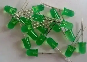 50 шт. 5 мм белый светодиод Светодиод F5 синий красный желтый зеленый цвет|diode led|diode