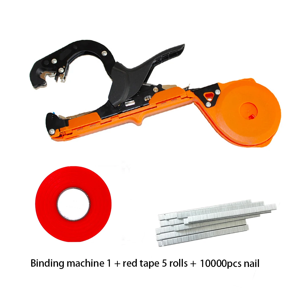 

Potable Plant Tying Tapener Tape Machine Hand Tools Tying Vine Branch Machine Tied Twig Strapping Vegetable Stem Garden Tool