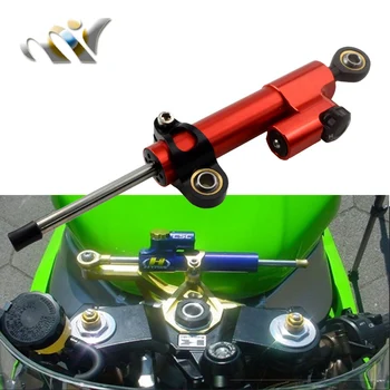 

Motorcycle CNC Damper Steering StabilizerLinear Reversed Safety Control Over 600CC Bike for KTM Kawasaki Suzuki MT07 MT09 FZ 07
