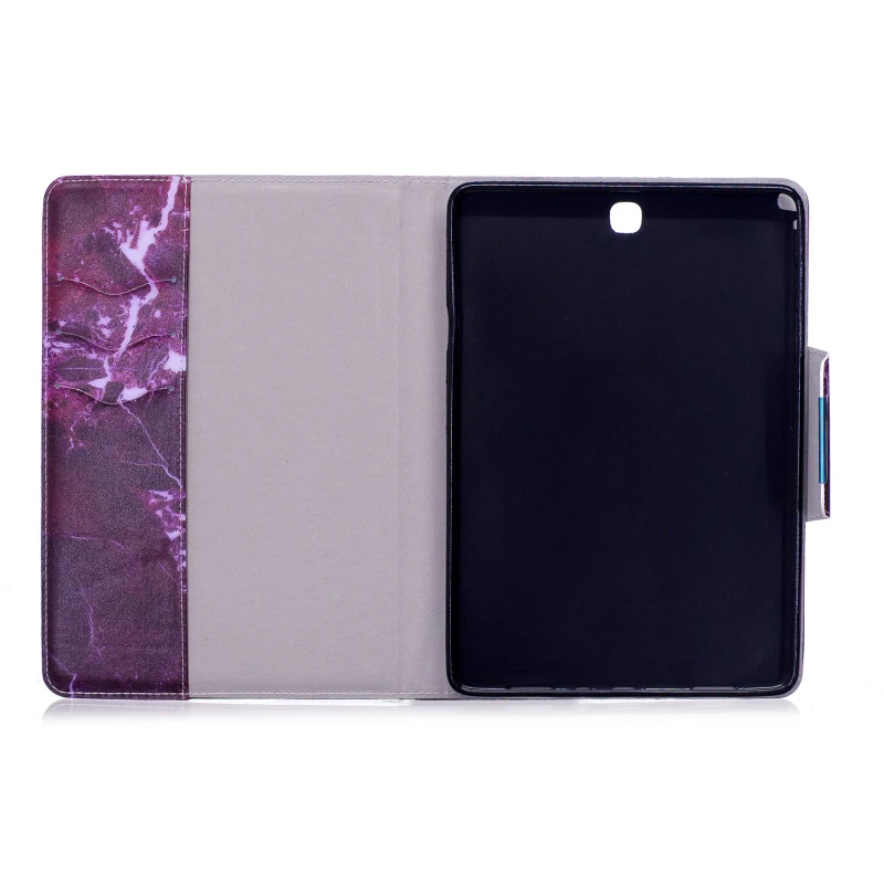 Модные узоры из искусственной кожи чехол для Samsung Galaxy Tab 9,7 SM-T555 T550 9,7 ''Tablet крышка Подставка Магнитная чехол с карт памяти