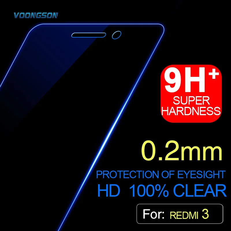 Закаленное стекло VOONGSON для Xiaomi Redmi 3 Pro 3S Защитная пленка экрана s x 5 0 дюймов |