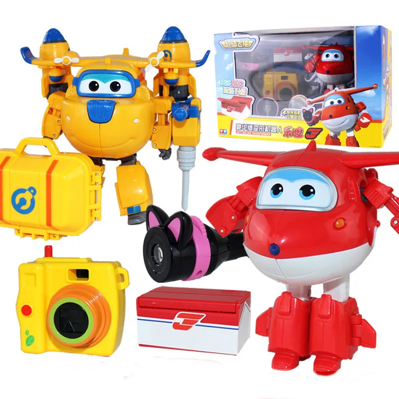 

Super Wings Action Figure Toys Big Airplane Robot Superwings Transformation Anime Cartoon Toys For Children Boys Gift