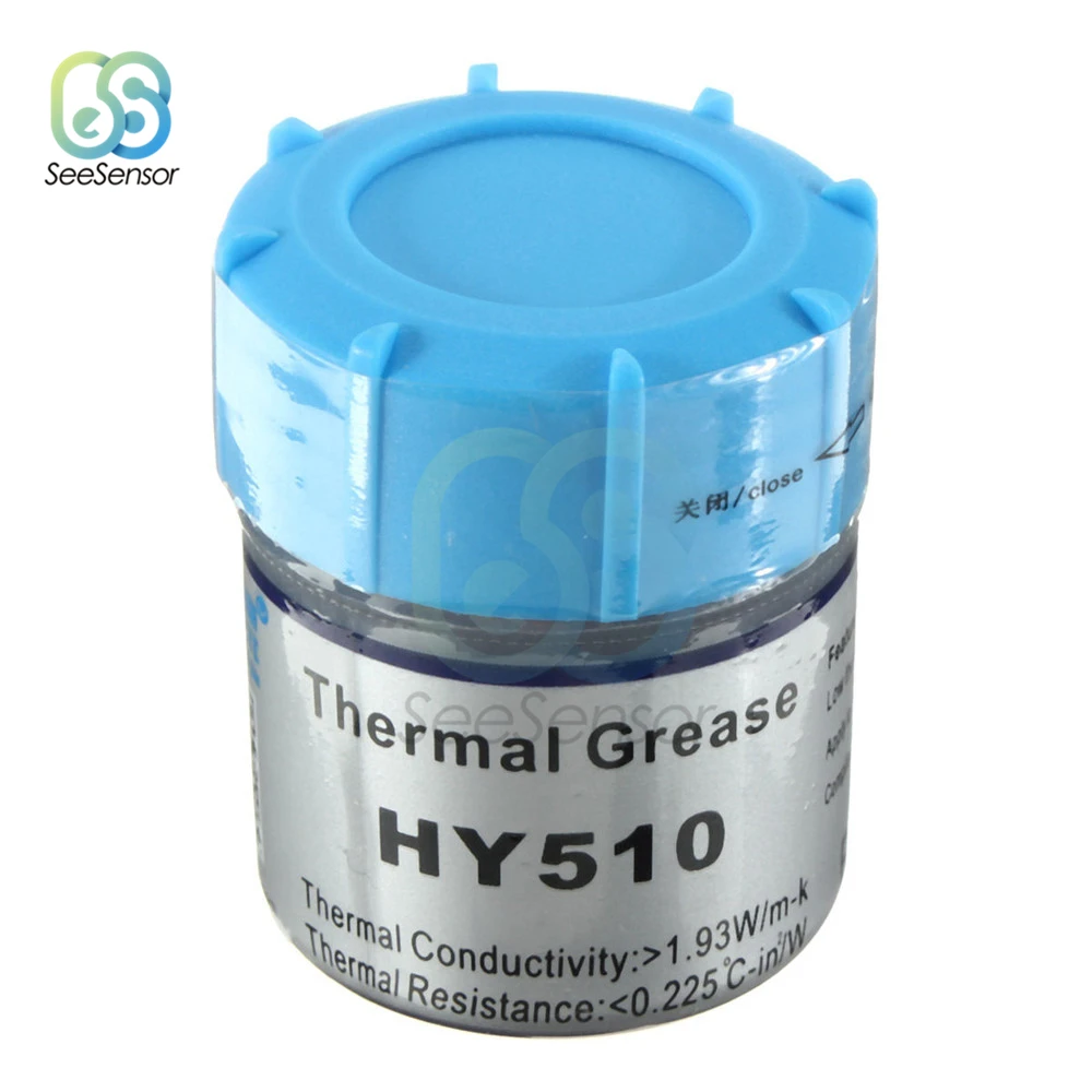 HY510 10g 20g 30g Grey Silicone Compound Thermal Grease Conductive Grease Paste Heatsink For CPU GPU Chipset Cooling