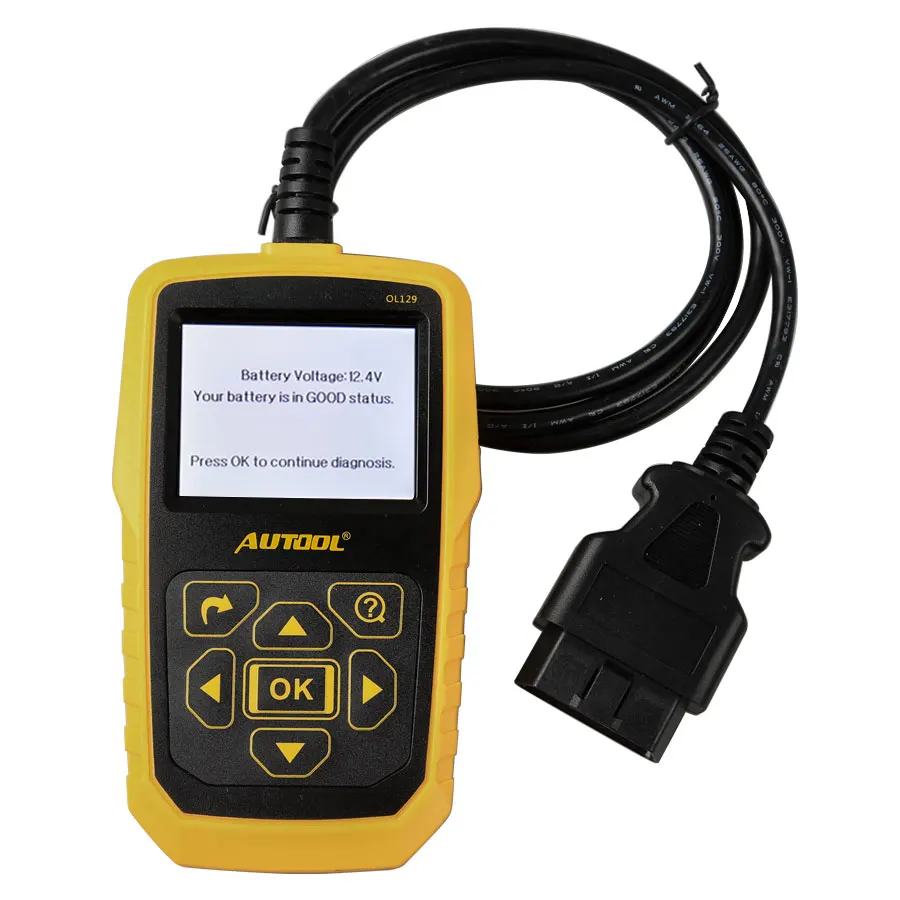 Autool ol129 Батарея Мониторы и OBD/EOBD Code Reader Авто Двигатели для автомобиля инструмент диагностики авто ремонт autool ol129