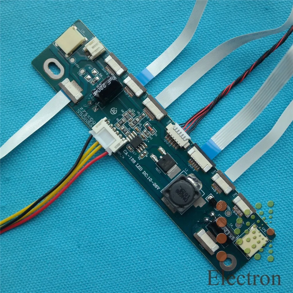Multifunction Inverter for Backlight font b LED b font Constant Current Board Driver Board 12 connecters