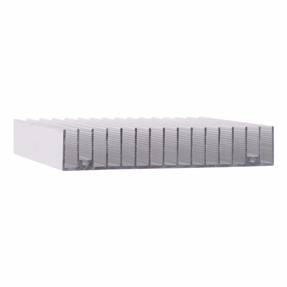 Tone Aluminium Heat Diffuse Heat Sink Wide Cooling Fin 100x100x18mm US