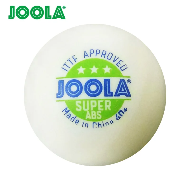 12 шариков JOOLA 3-Star SUPER ABS( Новинка, Прошитый) мяч для настольного тенниса ITTF одобренный материал пластик 40+ мячи для пинг-понга