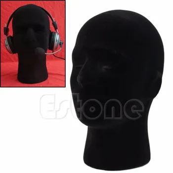 

Male Mannequin Manikin Styrofoam Foam Wigs Glasses Cap Head Model Display Stand