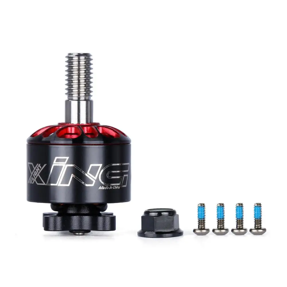 XING motor 1408 3600KV 4100KV 2-4S Titanium alloy shaft Brushless Motor For FPV RC Drone Accessories Toys for Children Parts | Игрушки и