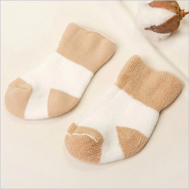 ﻿Buy Baby Socks Newborn Cotton Boys Girls 0 2 Years 5 pairs per pack