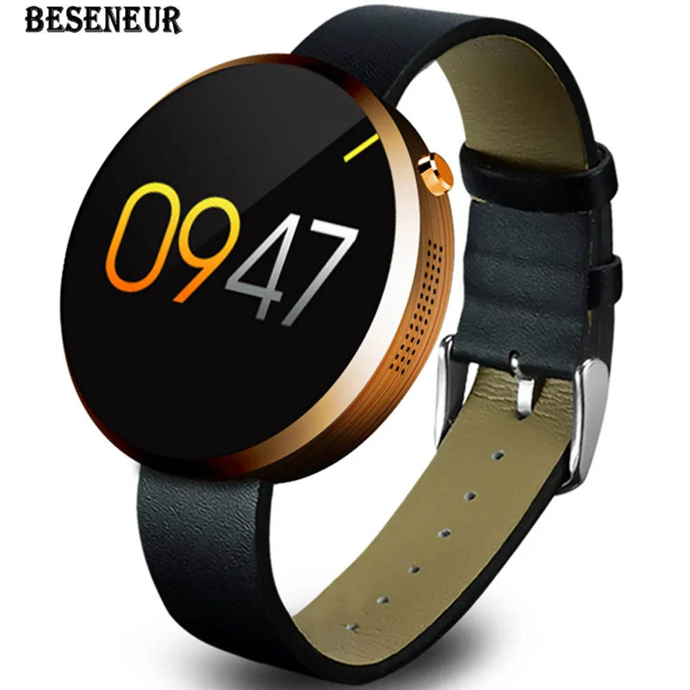 Beseneur DM360 Smart Watch Heart Rate Monitor Pedometer Sports Watches For Android IOS Wearable Devices Smartwatch for Men Women
