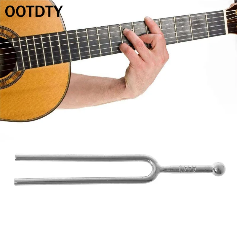 OOTDTY 440Hz لهجة الشوكة الرنانة موالف Tunning الموسيقية أداة للكمان الغيتار