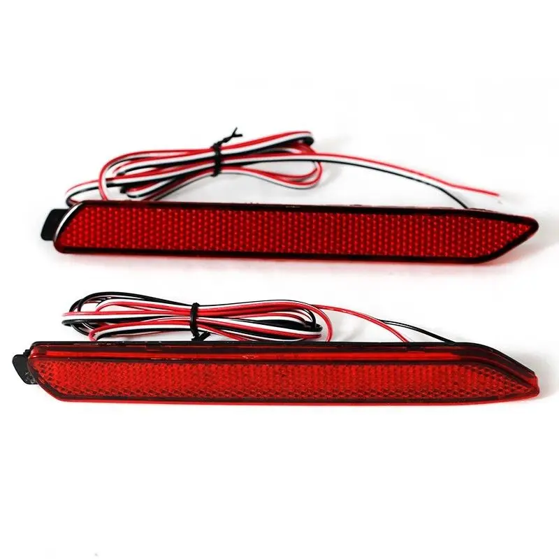 

2pcs LED Rear Bumper Reflector Daytime Driving Brake Lights for Toyota Camry Reiz Matrix Venza Wish Sienna Venza